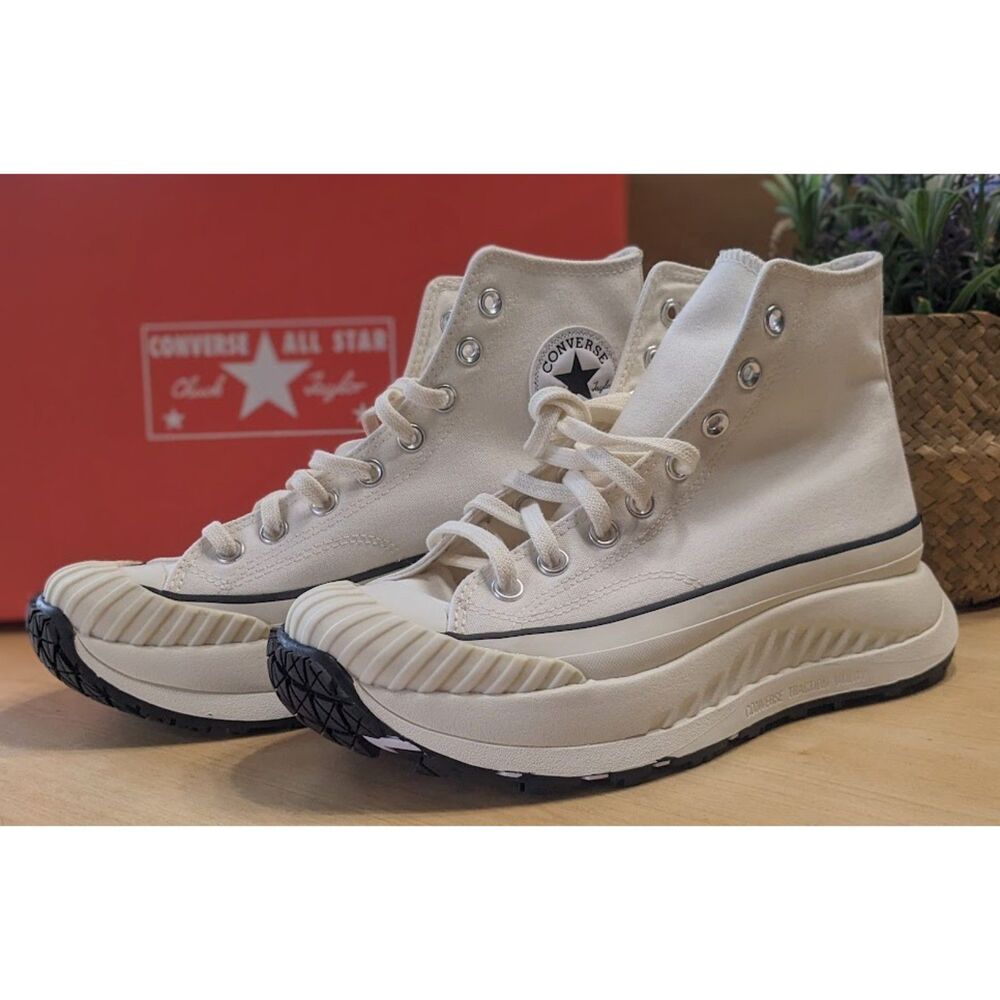 Converse Chuck 70 AT-CX Vintage White High Top Sneaker Boots M8.5 W10 NIB - Picture 4 of 15